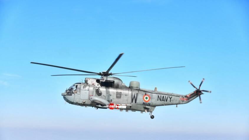 Sea King Mk 42B Helicopter